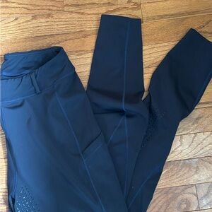 Women’s Navy Blue equestrian tights
